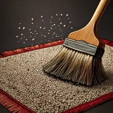 tapis de graviers
