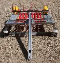 RBVx100 avec herse – Vue de face / Weeder with harrow, front view