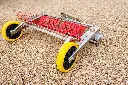 RBVx150 Pro – Vue arrière avec herse / Rear view with harrow